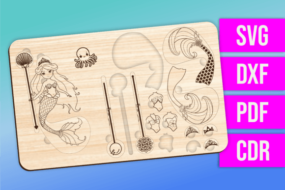 Rompecabezas Para Vestir A La Sirena Creativo Digital