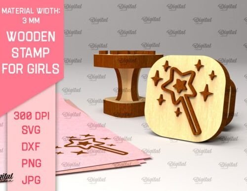 sello-de-madera-para-ninas-creativo-digital Sello De Madera Para Ninas Creativo Digital