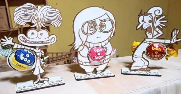 Soporte De Bombones Con Emociones Creativo Digital