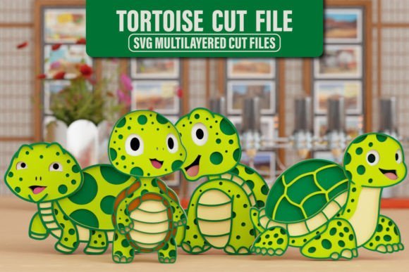 Tortuga Multicapas Creativo Digital