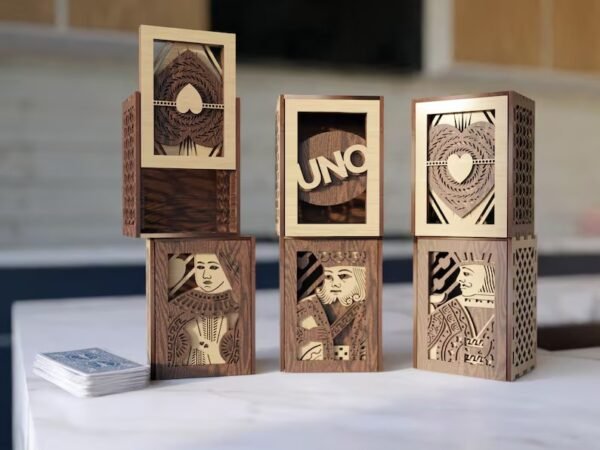 Cajas Decorativas Estuche De Tarjeta De Diseno De Naipes Creativo Digital