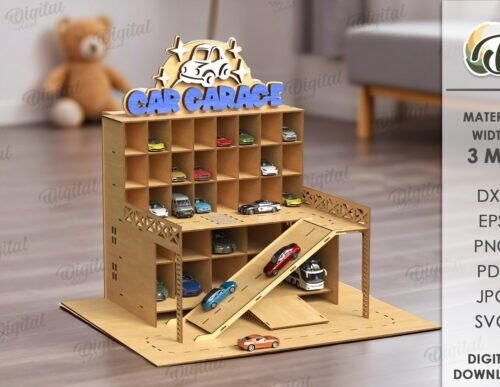 Garaje Para Guardar Coches Creativo Digital