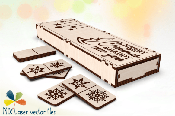 Juego De Domino De Navidad Creativo Digital