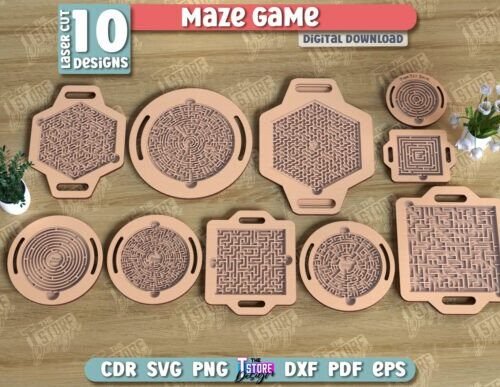 Juego De Laberinto Creativo Digital