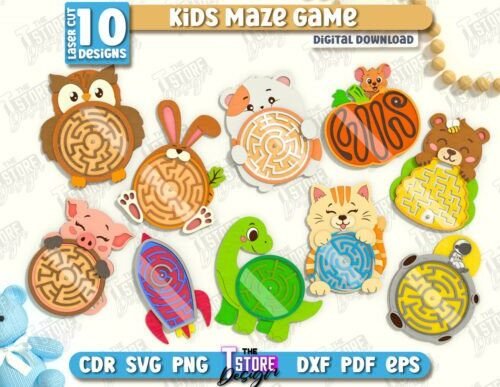 Juego De Laberinto Para Ninos Creativo Digital