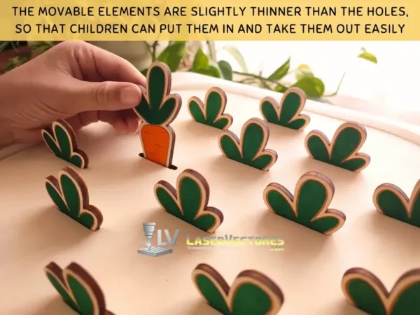 Juego De Memoria Zanahoria Creativo Digital