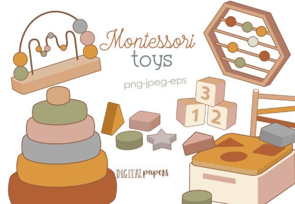 Juguetes Montessori Creativo Digital