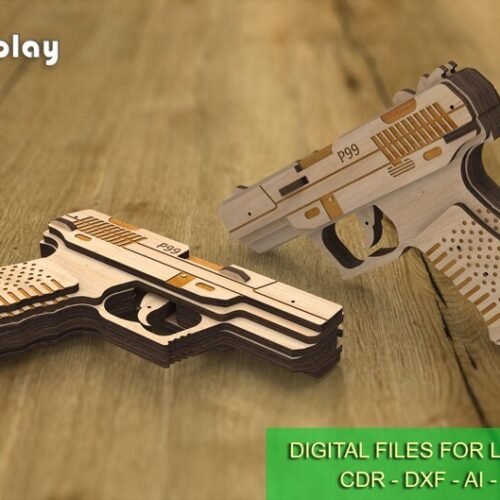 Kit De Pistola Laser De Juguete Creativo Digital