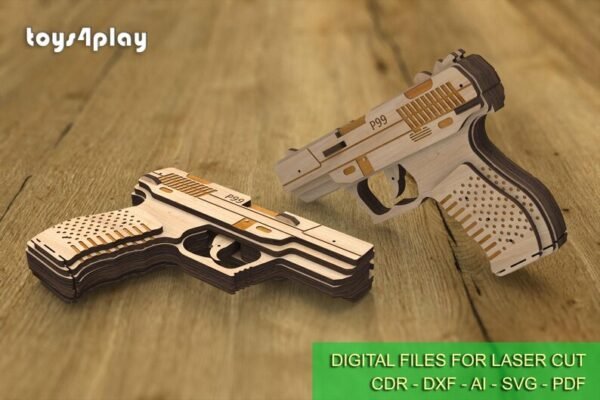 Kit De Pistola Laser De Juguete Creativo Digital