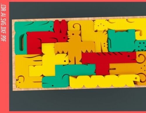 rompecabezas-de-animales-maya-creativo-digital Rompecabezas De Animales Maya Creativo Digital