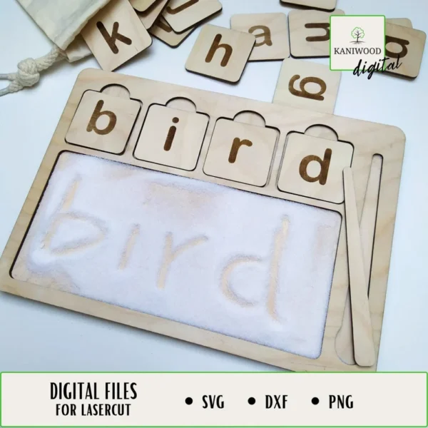 Tablero Sensorial Montessori Creativo Digital