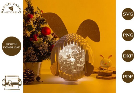 Conejo De Pascua Creativo Digital