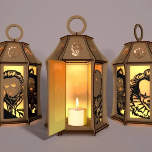 Lampara De Personajes De Terror Creativo Digital