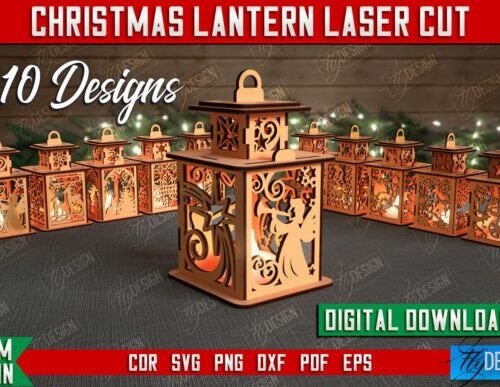 Paquete De Faroles Navidenos 3 Creativo Digital