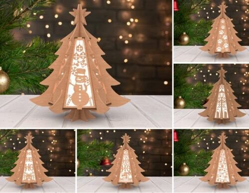 Paquete De Faroles Para Arbol De Navidad Creativo Digital