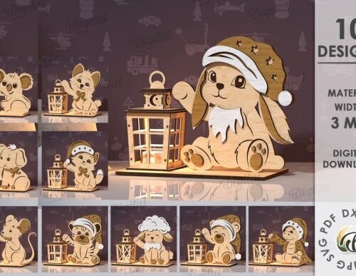 Paquete De Linternas Nocturnas Para Ninos Creativo Digital