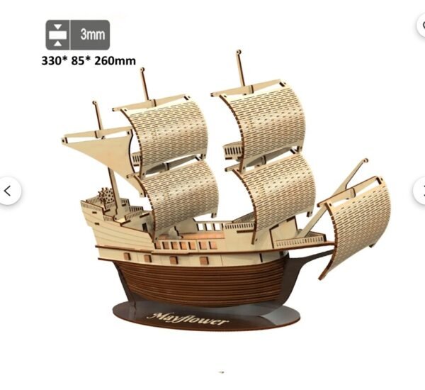 Barco Mayflower Creativo Digital