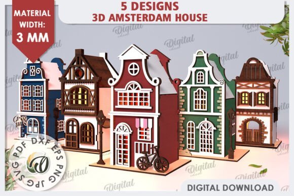 Casas De Amsterdam Creativo Digital