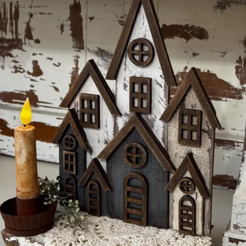 Casitas Pueblos Granjas Creativo Digital