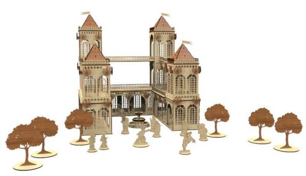 Castillo Medieval Al Estilo Frances Creativo Digital