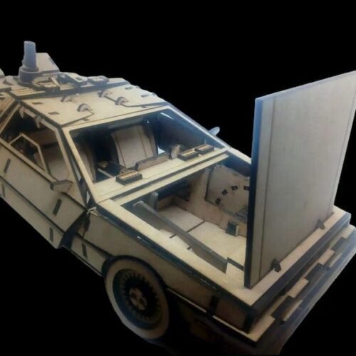 Coche Regreso Al Futuro Creativo Digital