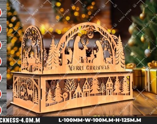 Escena De Pueblo Para Navidad 2 Creativo Digital