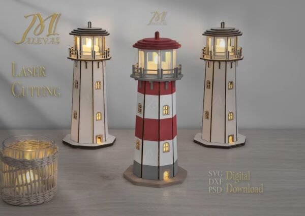 Faro 3d 2 Creativo Digital