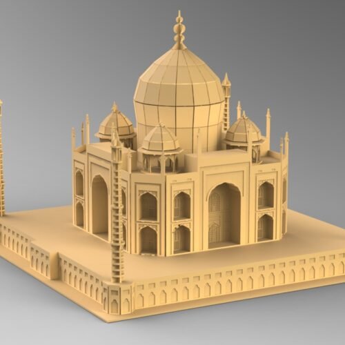 Maqueta Taj Mahal Creativo Digital