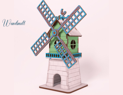 Molino De Viento Creativo Digital