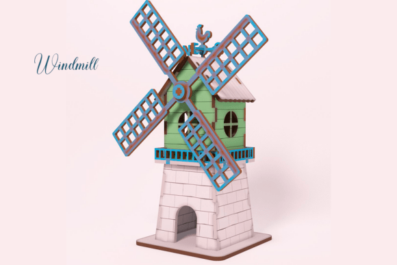 Molino De Viento Creativo Digital