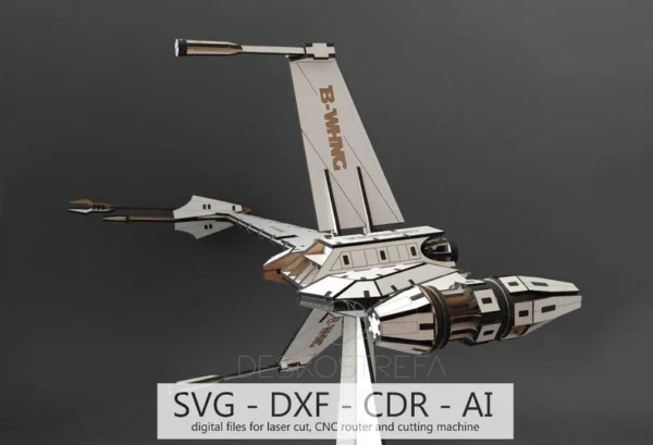 Nave Starwars Creativo Digital