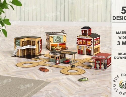 Paquete De Ciudades Creativo Digital