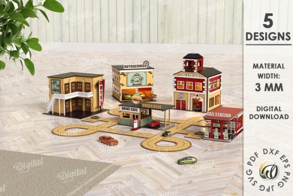 Paquete De Ciudades Creativo Digital