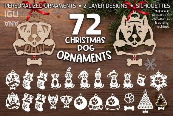 Adornos Navidenos Personalizados Para Perros Creativo Digital