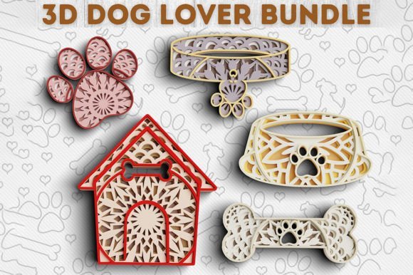 Amante De Los Perros Multicapas Creativo Digital