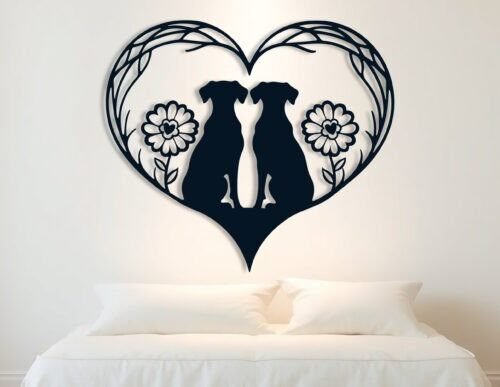 arte-de-pared-de-perro-enamorado-para-san-valentin-6-creativo-digital Arte De Pared De Perro Enamorado Para San Valentin 6 Creativo Digital