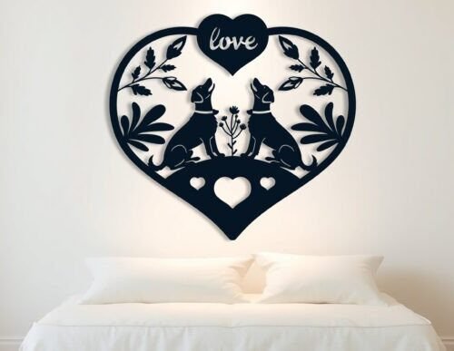 arte-de-pared-de-perro-enamorado-para-san-valentin-8-creativo-digital Arte De Pared De Perro Enamorado Para San Valentin 8 Creativo Digital