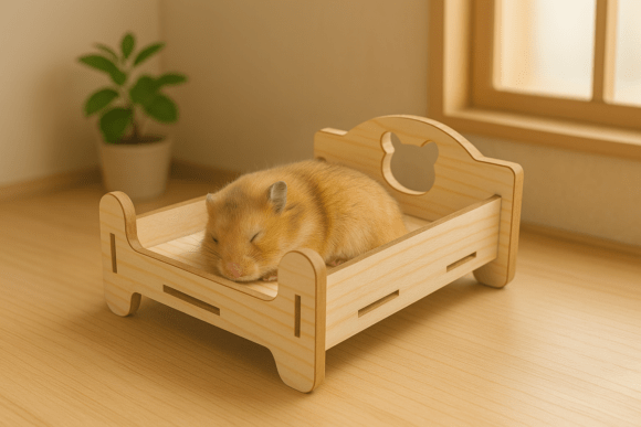 Cama Para Hamster Creativo Digital