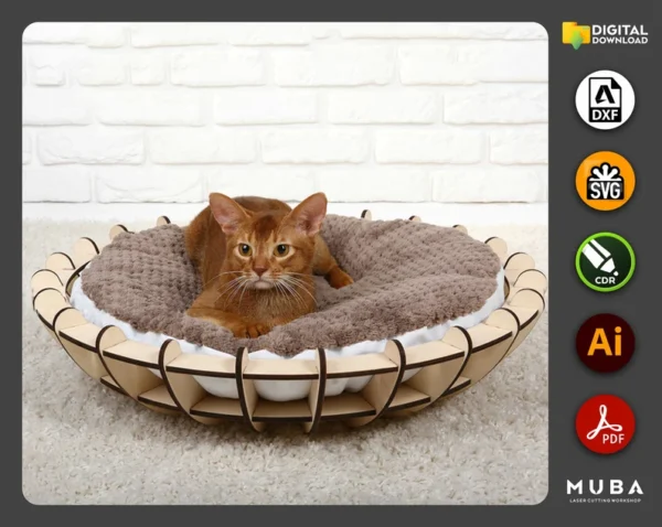 Cama Para Mascotas Creativo Digital