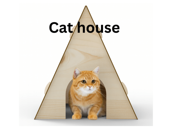 Casa Para Gatos Creativo Digital