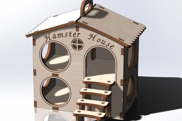 Casa Para Hamster Creativo Digital