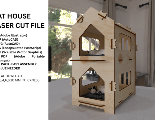 Casa Para Mascotas Creativo Digital