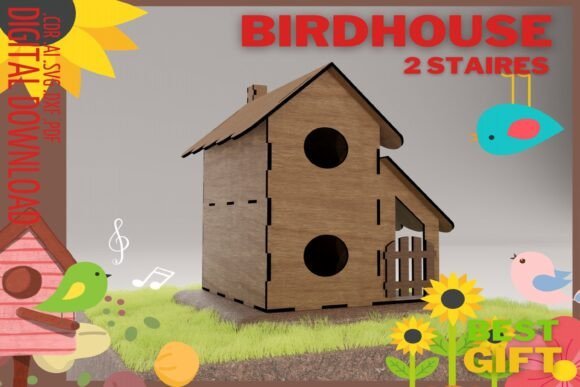 Casitas De Pajaros Creativo Digital