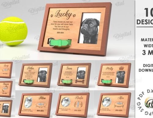 Marcos Conmemorativos Para Mascotas Creativo Digital