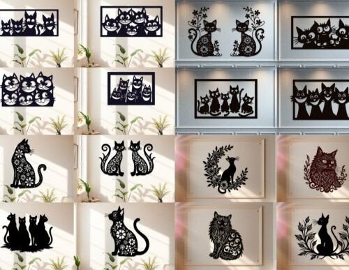 paquete-de-arte-mural-de-gatos-creativo-digital Paquete De Arte Mural De Gatos Creativo Digital