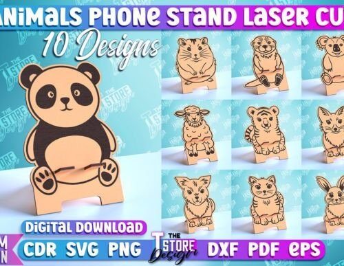 Paquete De Diseno Para Soporte De Telefono Creativo Digital