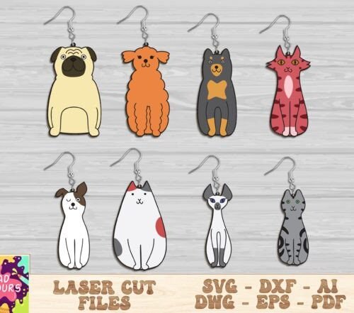 paquete-de-pendientes-de-perro-divertido-creativo-digital Paquete De Pendientes De Perro Divertido Creativo Digital