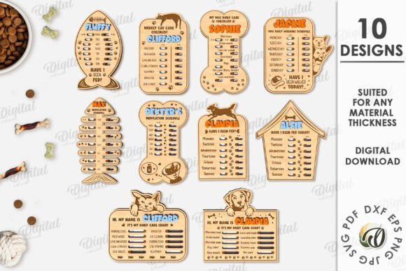 Paquete De Rastreador Personalizado Para Mascotas Creativo Digital