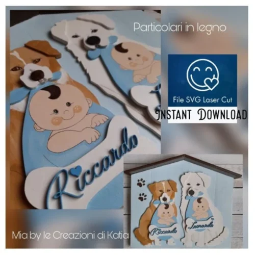 perro-con-bebe-creativo-digital Perro Con Bebe Creativo Digital