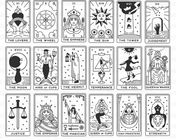 Cartas Del Tarot Creativo Digital